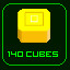 Got 140 Yellow Cubes!