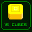Got 15 Yellow Cubes!