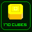 Got 170 Yellow Cubes!