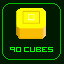 Got 90 Yellow Cubes!