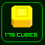 Got 175 Yellow Cubes!