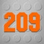 Icon for Level 209