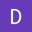 D, deep purple, monospace