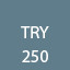 250 tries