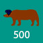 500 deaths by bears