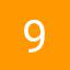 9, orange, monospace