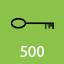 500 keys