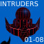 Node 01-08 Normal Intruders Destroyed