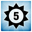 Icon for Win a match by 5 goals