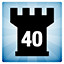 Icon for Go 40 games unbeaten