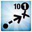 Icon for Make 10 passes in 1 match