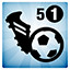 Icon for Score 5 goals in a match