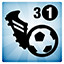 Icon for Score 3 goals in a match