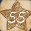 Icon for Congratulations for getting 55 points