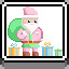 Pastel Santa
