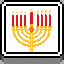 Icon for Menorah
