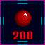 Collected 200 Red Gems!