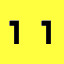 11 (yellow)