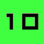 10 (green)