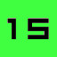 15 (green)