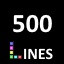500 Lines completed