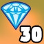 30 diamonds