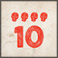 Icon for 10 Perfect Achiever Overperformed Levels