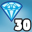 20 diamonds