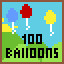 100 balloons!