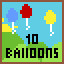 10 balloons!