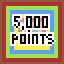 5,000 points!