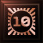 Icon for Reach Level 10