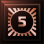 Icon for Reach Level 5