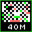 Icon for 40M pixels painted