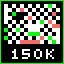 Icon for 150k pixels painted