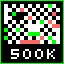 Icon for 500k pixels painted