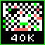 Icon for 40k pixels painted