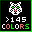 Icon for More than 145 colors