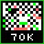 Icon for 70k pixels painted