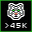 Icon for Bigger than 45k pixels