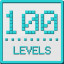 Icon for 100 Levels Beaten