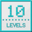 Icon for 10 Levels Beaten