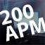 Icon for 200 APM
