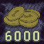 6000 Coins