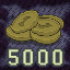 5000 Coins