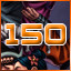 Icon for Achieve a 150 hit combo