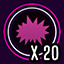 Icon for USE "SOLVE BOMB" 20 TIMES
