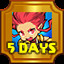 Icon for Login 5 days