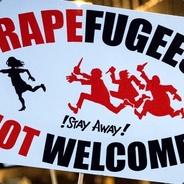 RAPEFUGEES NOT WELCOME