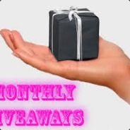 Monthly giveaways!